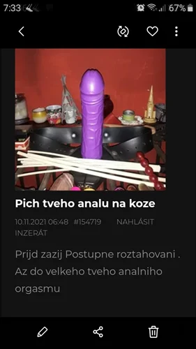 Pich tveho analu na koze 
