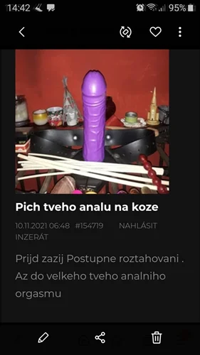 Pich tveho analu na koze 