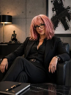 Madam Karla příjmá otroky na lekci
