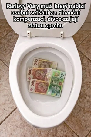 Hledám dívku pro zlatou sprchu Karlovy Vary okolí