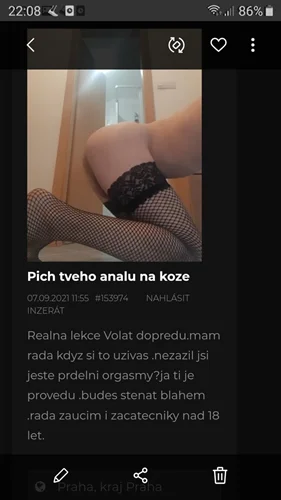 Pich tveho analu na koze 