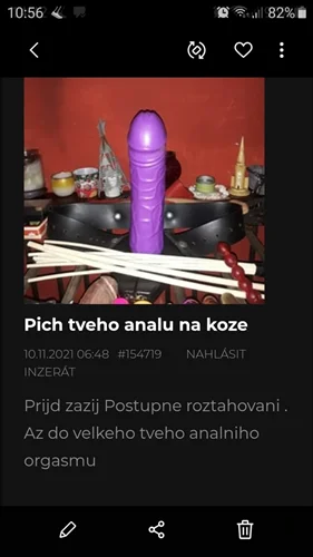 Pich tveho analu na koze 